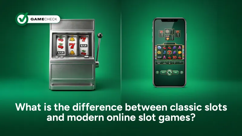 What is the difference between classic slots and modern online slot games? 